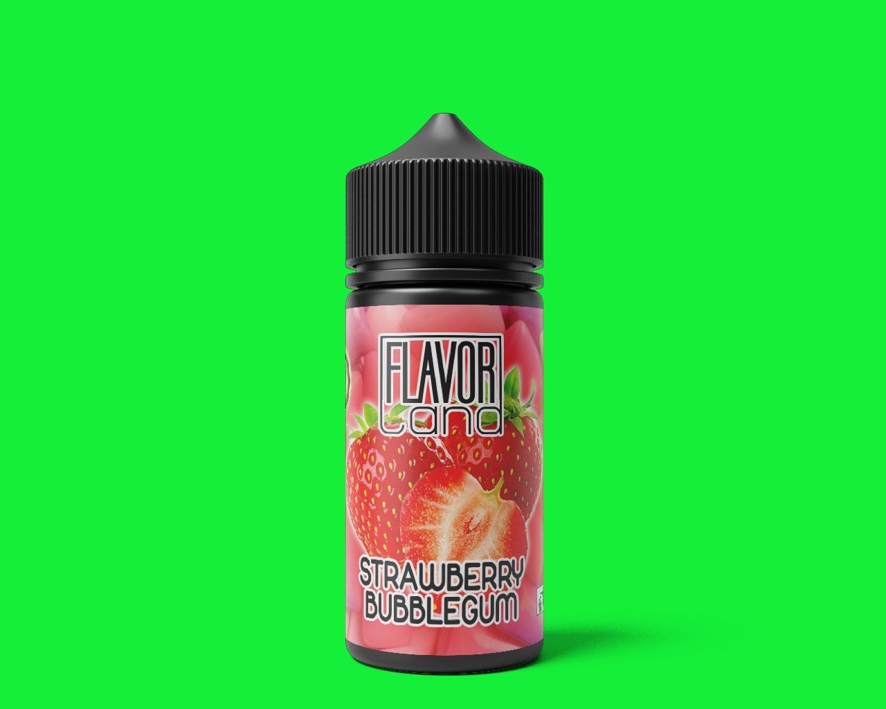 Bubble gum strawberry | ليكويد جاهز علي التعتيق