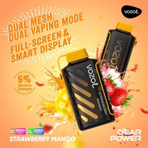 Vozol 20K Puff Strawberry Mango 5%