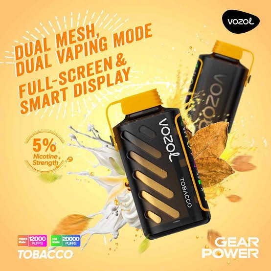 Vozol 20K Puff Tobacco 5%
