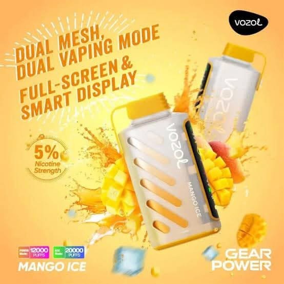 Vozol 20K Puff Mango Ice 5%