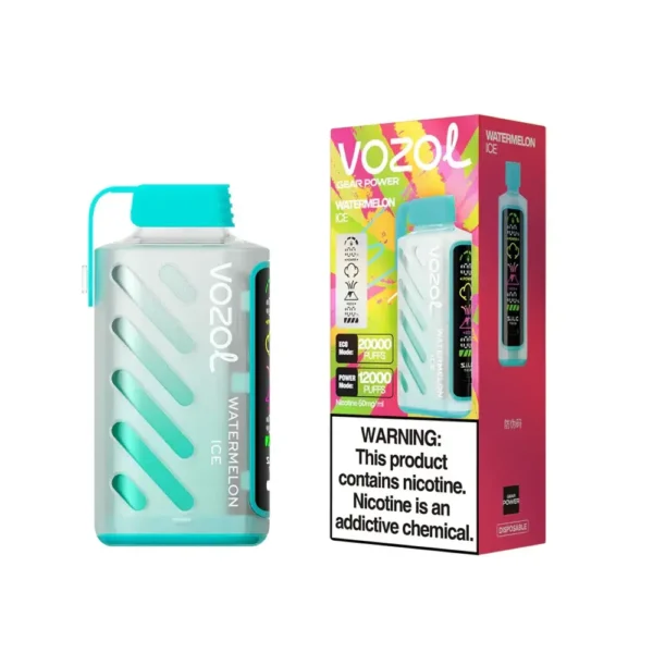 Second image of Vozol 20K Puff Watermelon Ice 5%
