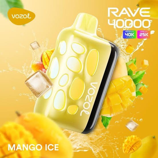 VOZOL RAVE 40K Mango Ice 5% Nic