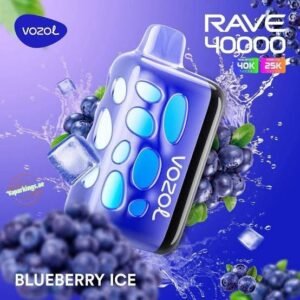 VOZOL RAVE 40K BlueBerry Ice 5% Nic