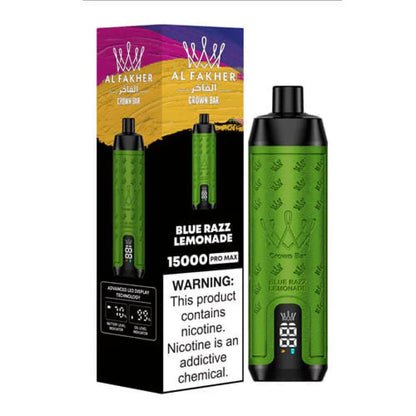 Al FAKHER CROWN BAR 15K BlueRazz Lemonade 5%