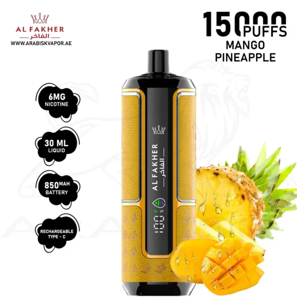 Al FAKHER CROWN BAR 15K Mango Pineapple 5%