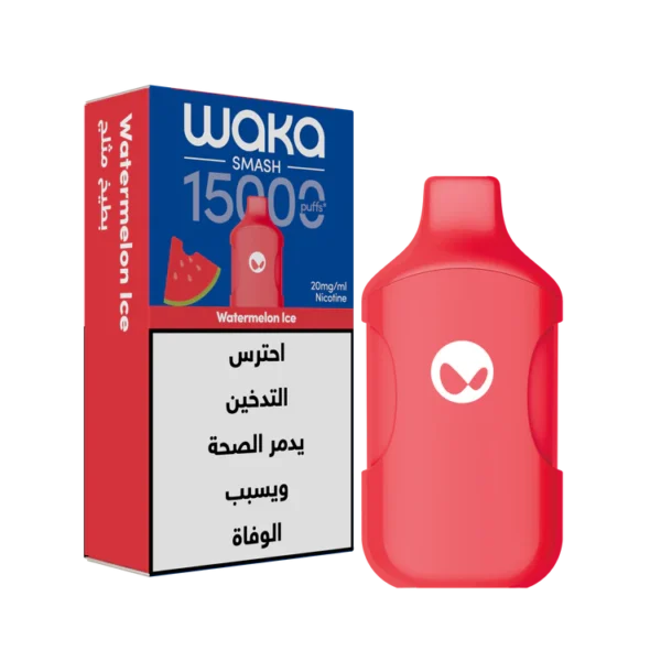 Second image of WAKA SMASH 15K Watermelon Ice 2%