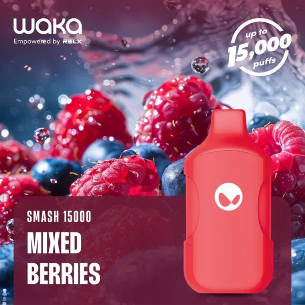 WAKA SMASH 15K Mixed Berries 2%