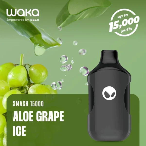 WAKA SMASH 15K Aloe Grape 2%
