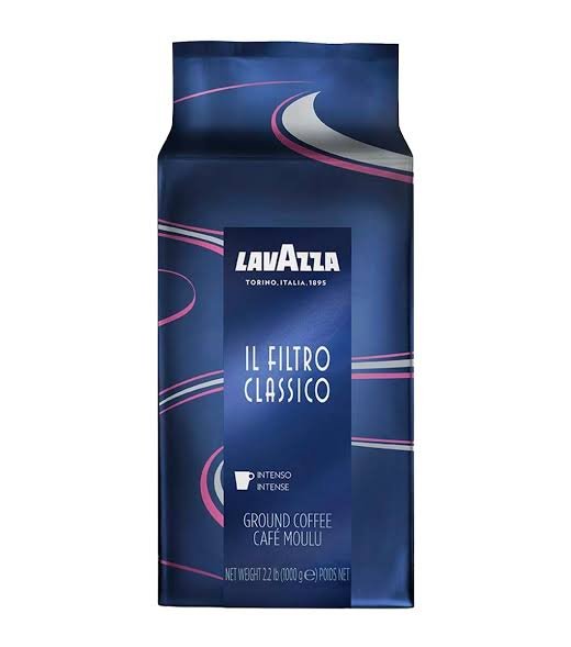 Lavazza IL Filtro Classico Ground Coffee | قهوة مطحونة متوسطة التحميص، مصنوعة من حبوب أرابيكا 100% - 230 غ