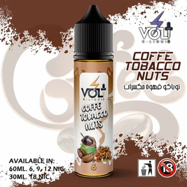 Volt – نكهة التوباكو الغني مع القهوة والمكسرات