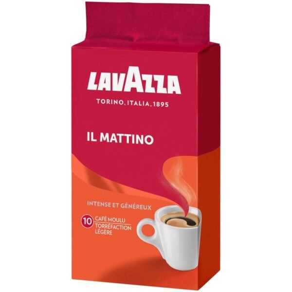 Lavazza - IL Mattino Ground Espresso Coffee | قهوة لافاتزا إل ماتينو المطحونة 250 غ