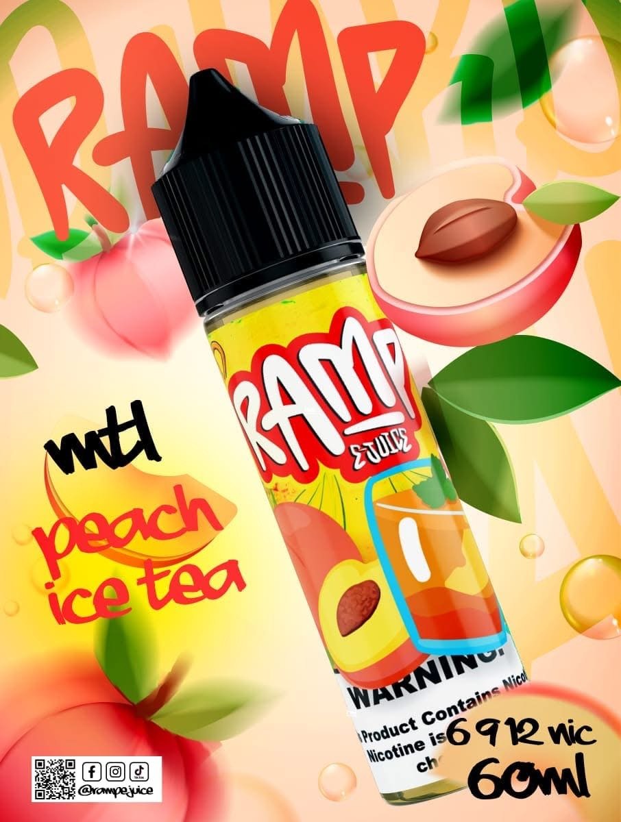 RAMP PEACH ICE TEA| رامب شاي خوخ مثلج