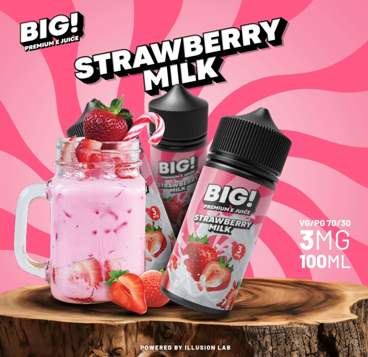 BIG STRAWBERRY MILK| بيج فراولة حليب