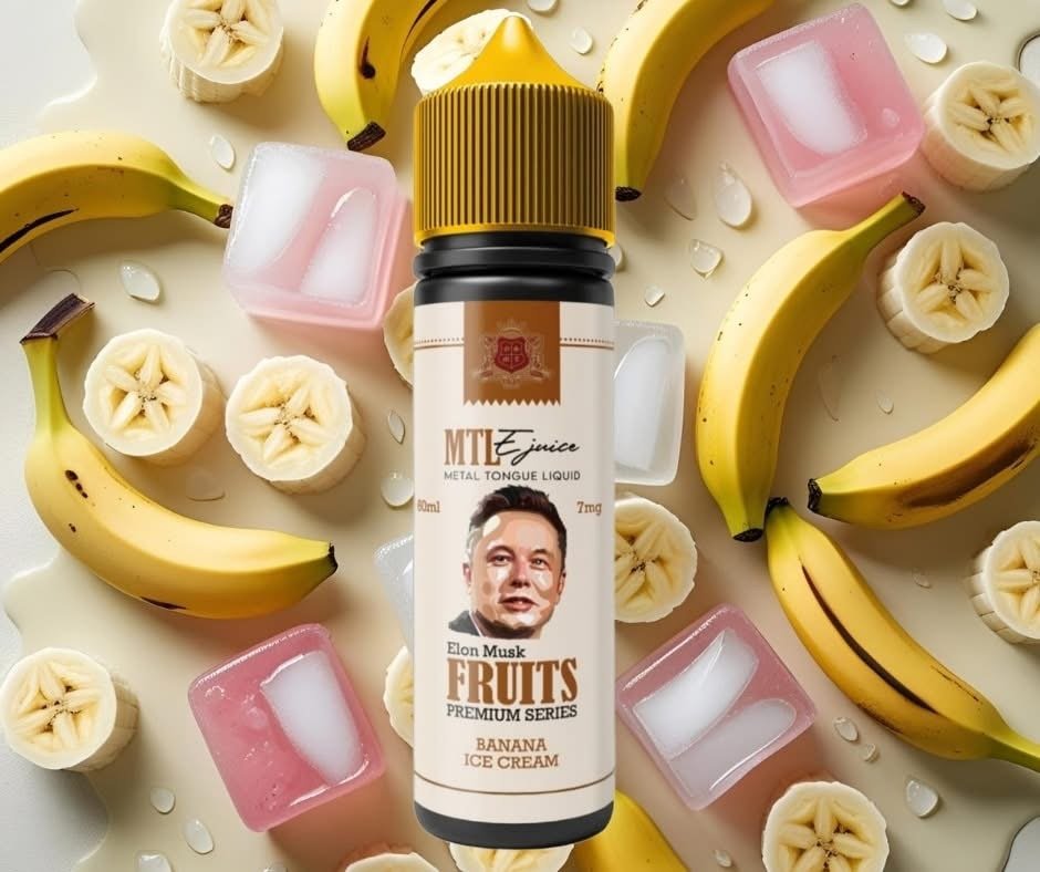 MTL BANANA ICE CREAM | ايس كريم موز