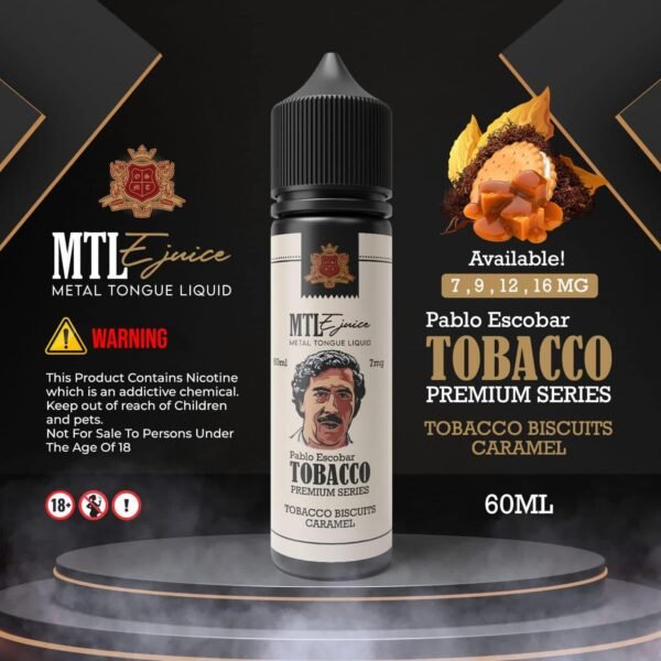MTL TOBACCO BISCUIT CARAMEL | توباكو بسكويت كراميل