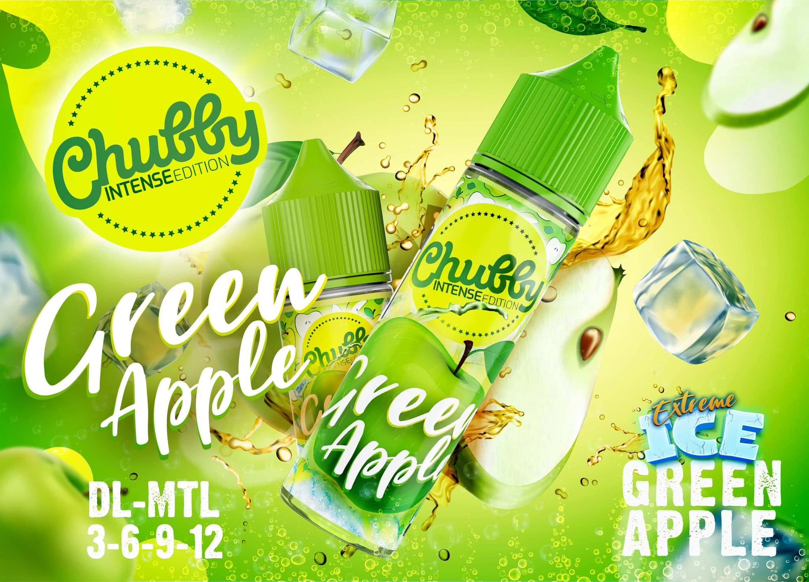 CHUBBY GREEN APPLE | شابي تفاح اخضر