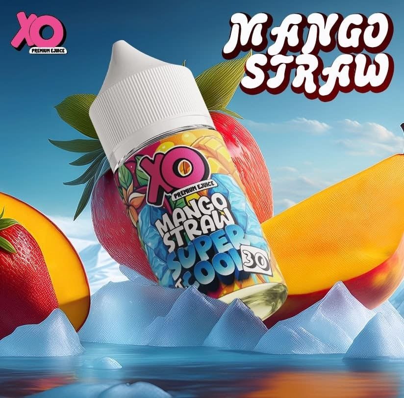 XO MANGO STRAW SUPERCOOL | اكس او مانجا فراولة ايس عالي