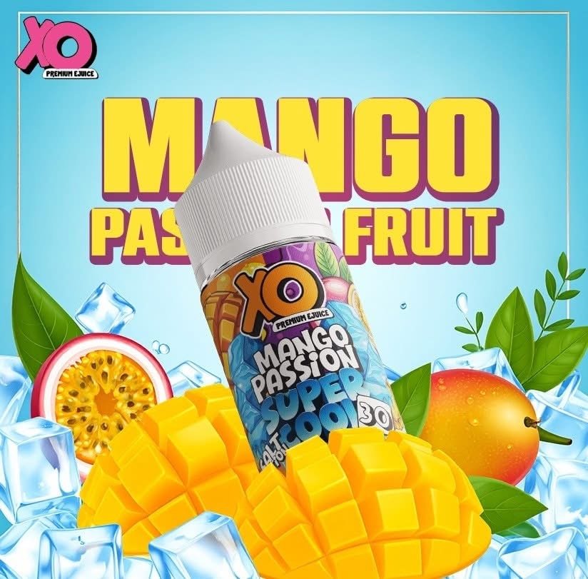 XO MANGO PASSIONFRUIT SUPERCOOL | اكس او مانجا باشون فروت ايس عالي