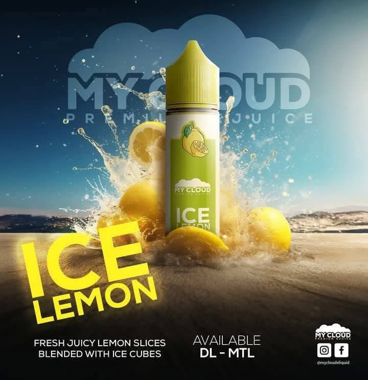 MY CLOUD ICE LEMON | ماي كلاود ايس ليمون