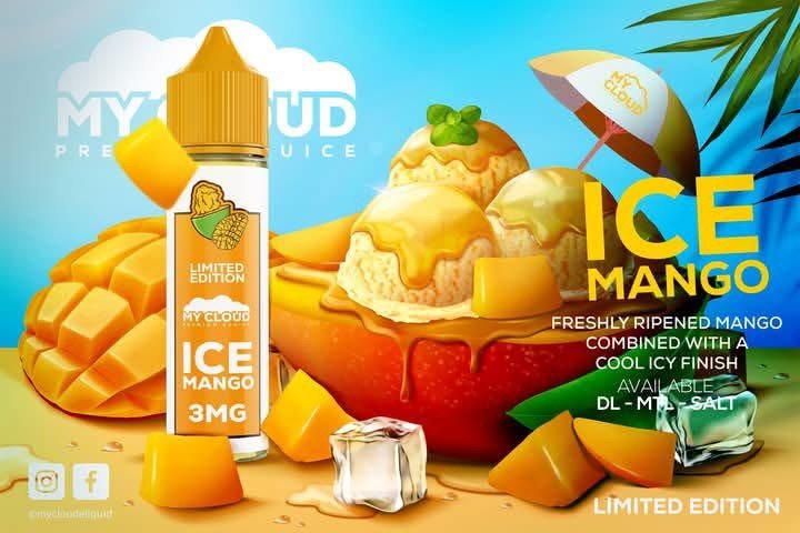 MY CLOUD ICE MANGO | ماي كلاود مانجا ايس