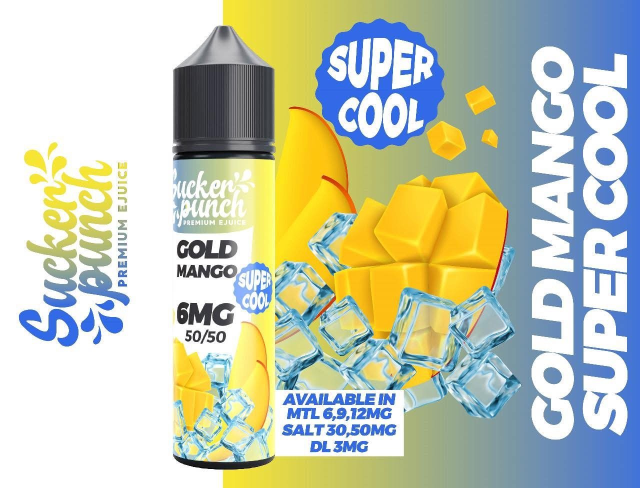 Second image of SUCKER PUNCH GOLD MANGO SUPER COOL| ساكر بانش مانجا جولد سوبر كول