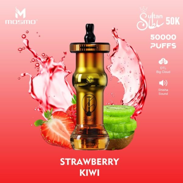 ELSULTAN DISPOSABLE 50K STRAWBERRY KIWI| ديسبوزبل السلطان ٥٠ الف نفس فراولة كيوي