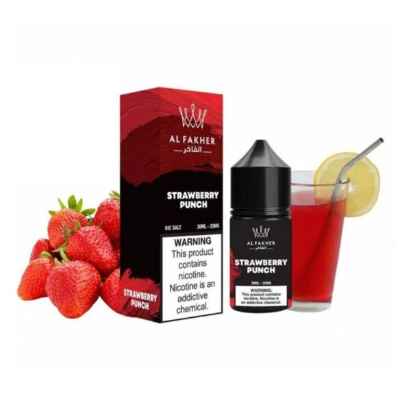 AL Fakher SaltNic Strawberry Punch فراوله